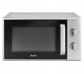 2x Kuchenka mikrofalowa Amica AMGF20M1S 700W 20L Srebrny - Amica
