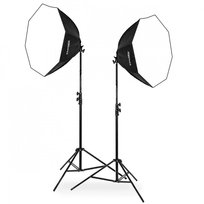 2x lampa SOFTBOX octa 90cm 65W