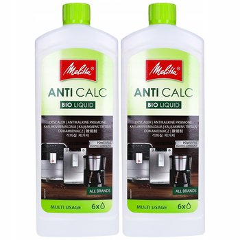 2X Melitta Anti Calc Bio Liquid 250Ml Odkamieniacz W Płynie - Melitta