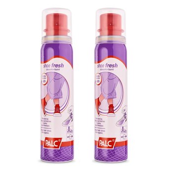 2x Odświeżacz do butów dezodorant fresh z dwoma dyszami palc 100ml - Palc