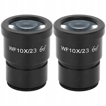 2x OKULAR MIKROSKOPOWY MECHANIC WF10x/23 ZOOM DO MIKROSKOPU STEREOSKOPOWEGO - Inny producent