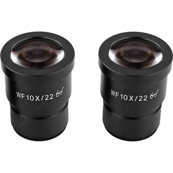 2x OKULAR MIKROSKOPOWY WF10x/22 Z ZOOM 45x DO MIKROSKOP STEREOSKOP TRINOKUL - Inny producent