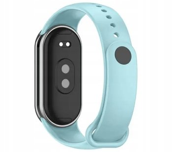 2x Pasek do zegarka Beline Simple do Mi Band 9 / 8 Turkusowy - Inny producent
