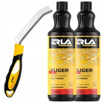 2X PŁYN DO CZYSZCZENIA FUG SPOIN SKUTECZNY + SZCZOTKA SZCZELINOWA ZESTAW