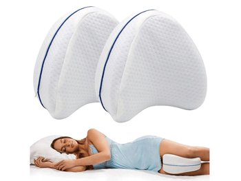 2X Poduszka Ortopedyczna Klin Pod Nogi Między Kolana 2Szt - PrzydaSie.pl