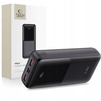 2X Powerbank Tech-Protect Pb02 20000Mah 22.5W Czarny Do Smartfonów I Tablet - Inny producent