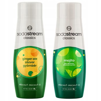 2X Syrop Do Saturatora Sodastream Imbir Ginger + Mojito Mohito Koncentrat - SodaStream