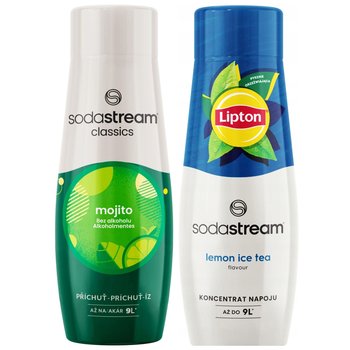 2X Syrop Do Saturatora Sodastream Mojito Mohito Lipton Lemon Tea Koncentrat - SodaStream