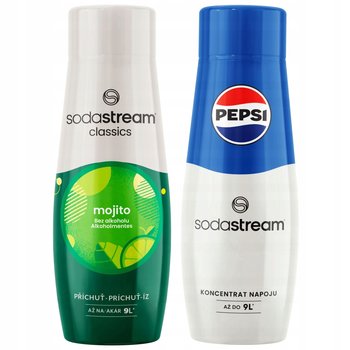 2X Syrop Do Saturatora Sodastream Mojito Pepsi Cola Mohito Koncentrat Sok - SodaStream