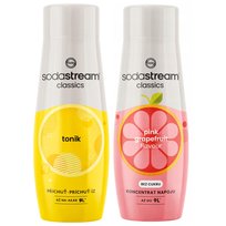 2X Syrop Sodastream Tonic Tonik + Grejpfrut Grapefruit Koncentrat Do Wody
