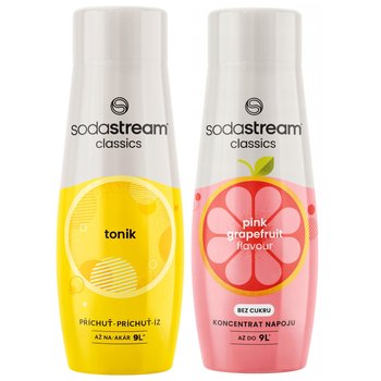 2X Syrop Sodastream Tonic Tonik + Grejpfrut Grapefruit Koncentrat Do Wody - SodaStream