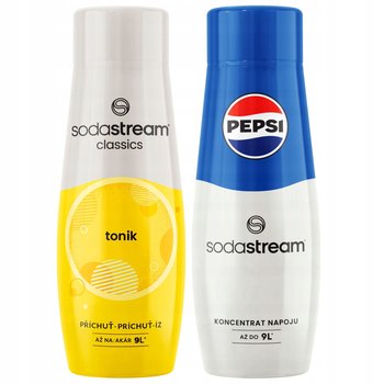 2X Syrop Sodastream Tonic Tonik + Pepsi Cola Koncentrat Do Wody Saturatora - SodaStream