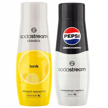 2X Syrop Sodastream Tonic Tonik + Pepsi Max Bez Cukru Koncentrat Do Wody - SodaStream