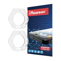 2x Szkło hybrydowe ochronne MEGARA na tylny aparat do Ulefone Armor 30 PRO