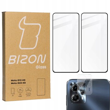 2X Szkło+Szybka Na Aparat Bizon Do Moto G13/G23 4G - Bizon