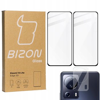 2X Szkło +Szybka Na Aparat Bizon Do Xiaomi 13 Lite - Bizon