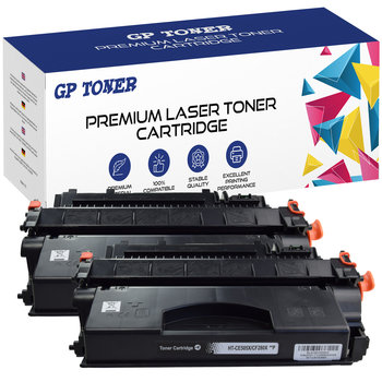 2x Toner do HP LaserJet P2053D P2054D P2055 P2055dn P2057D CE505X 05X - GP TONER