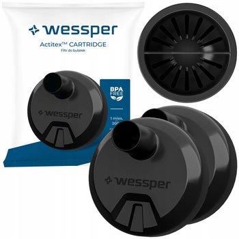 2x Wkład Wessper Actitex do butelka filtrująca Aquaphor City - zamiennik - Wessper