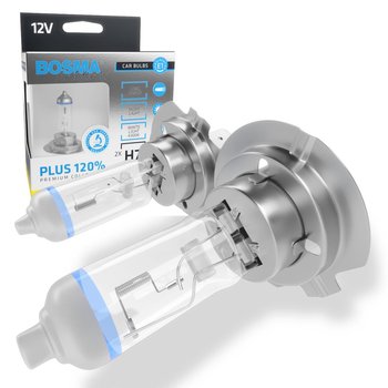 2x ŻARÓWKI H7 - 12V 55W PX26d - BOSMA Plus 120% - Bosma