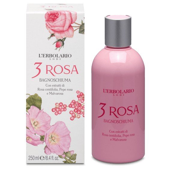 Inny producent 3 Rosa Pianka do kąpieli, 250ml/L'Erbolario