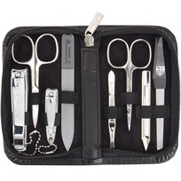 3 Swords Drei Schwerter Zestaw do Manicure 8 Elementów Czarny Inna marka