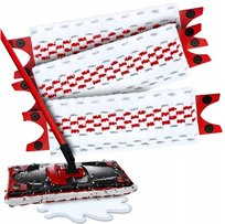 3× Wkład do mopa płaski Vileda KOŃCÓWKI 35CM WKŁAD DO MOPA VILEDA ULTRAMAX MEGA 35 cm