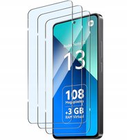 3 x SZKŁO DO XIAOMI REDMI NOTE 13 4G/5G | NOTE 13 PRO 4G/5G POCO X6 PRO M6