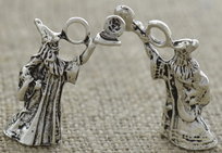 [307413] Zawieszka 3D Gandalf kolor srebrny Passion Room