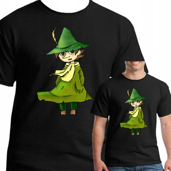 3147 Koszulka Włóczykij Muminki Ryjek L Czarna - Inna marka