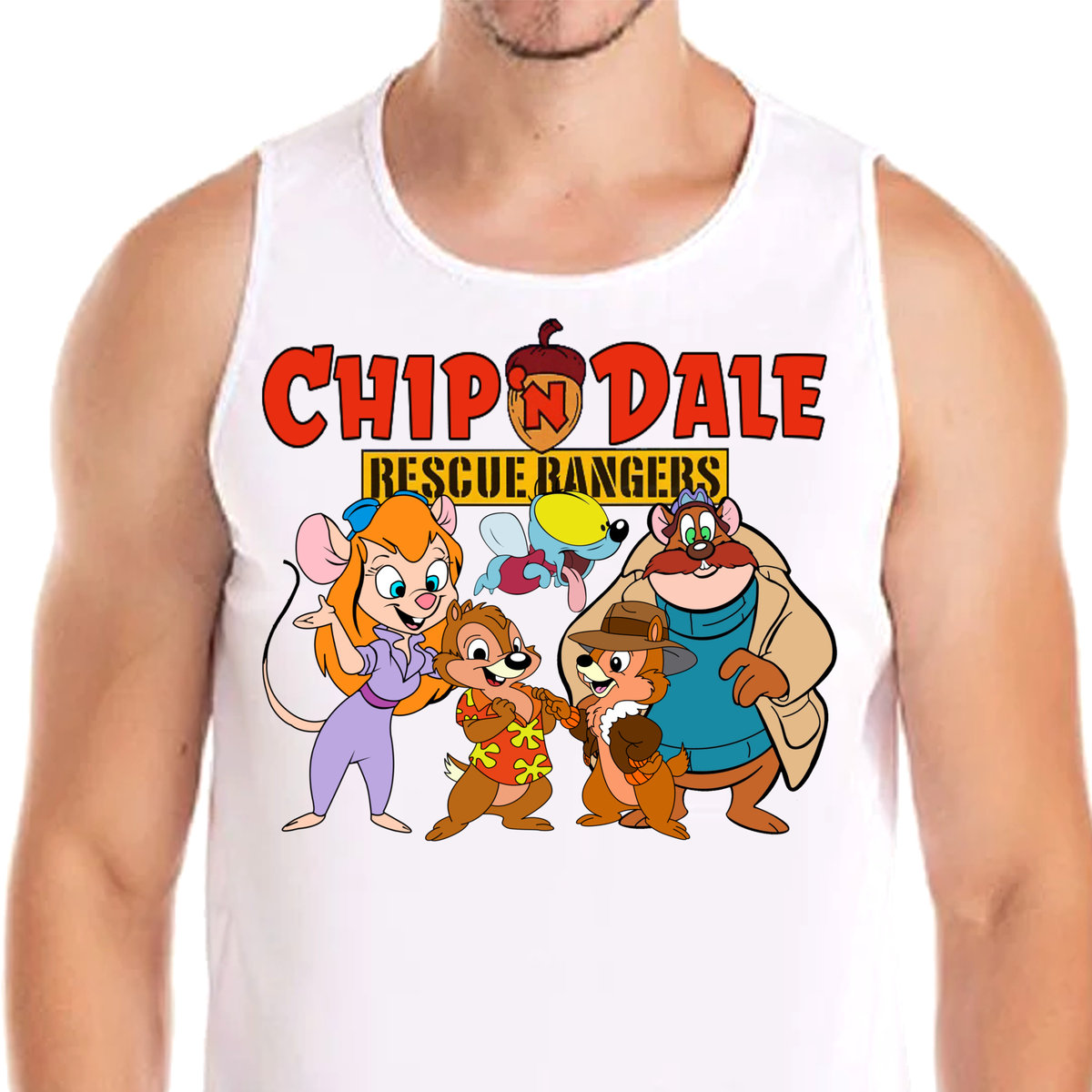 3301 TANK CHIP I DALE RR BRYGADA DISNEY S - JHK | Moda Sklep EMPIK.COM