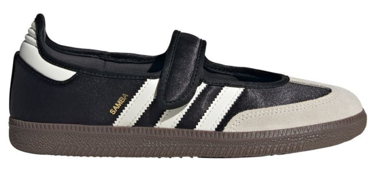 38 Buty baleriny damskie adidas Samba Jane Core Black IH9207 czarne