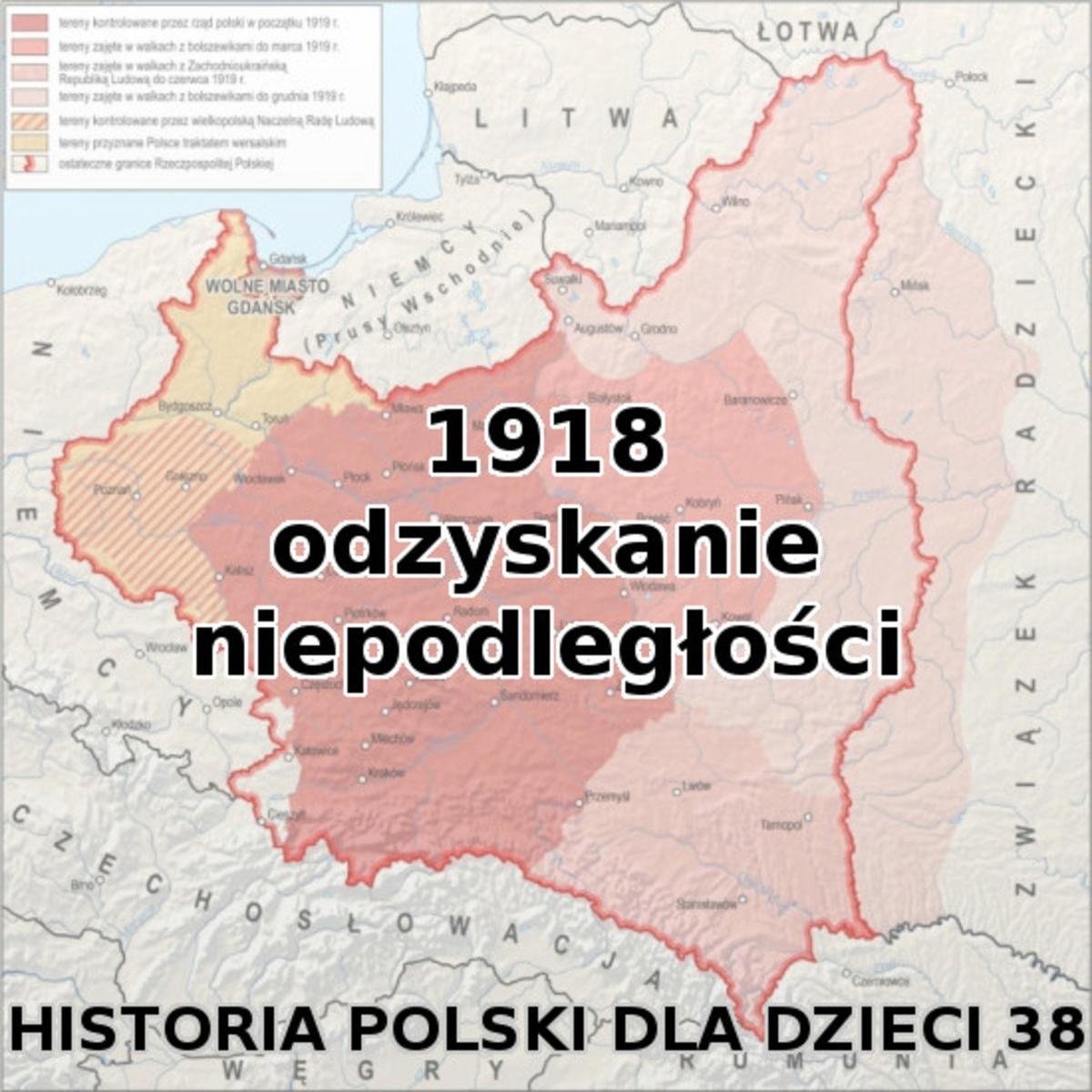 Kto Objal Wladze W Panstwie Polskim Wkrotce Po Odzyskaniu Niepodleglosci #38 Odzyskanie niepodległości w 1918 - Historia Polski dla dzieci
