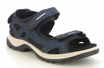 39 Buty Sandały damskie ECCO skóra granatowe 069563 02038 Ecco