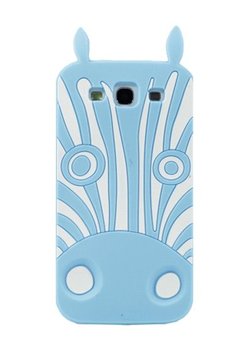 3D Zebra Samsung Galaxy S3 Niebieski - Bestphone