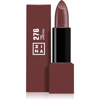 3INA The Lipstick błyszcząca szminka odcień 276 - Shiny Maroon Brown 4,5 g - Inna marka