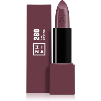 3INA The Lipstick błyszcząca szminka odcień 280 - Shiny wine 4,5 g - Inna marka
