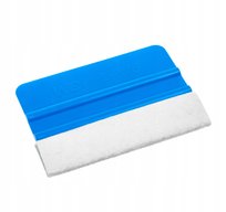 3M Rakla Niebieska z Białym Wełnianym Filcem do Folii i Naklejek Gładzik