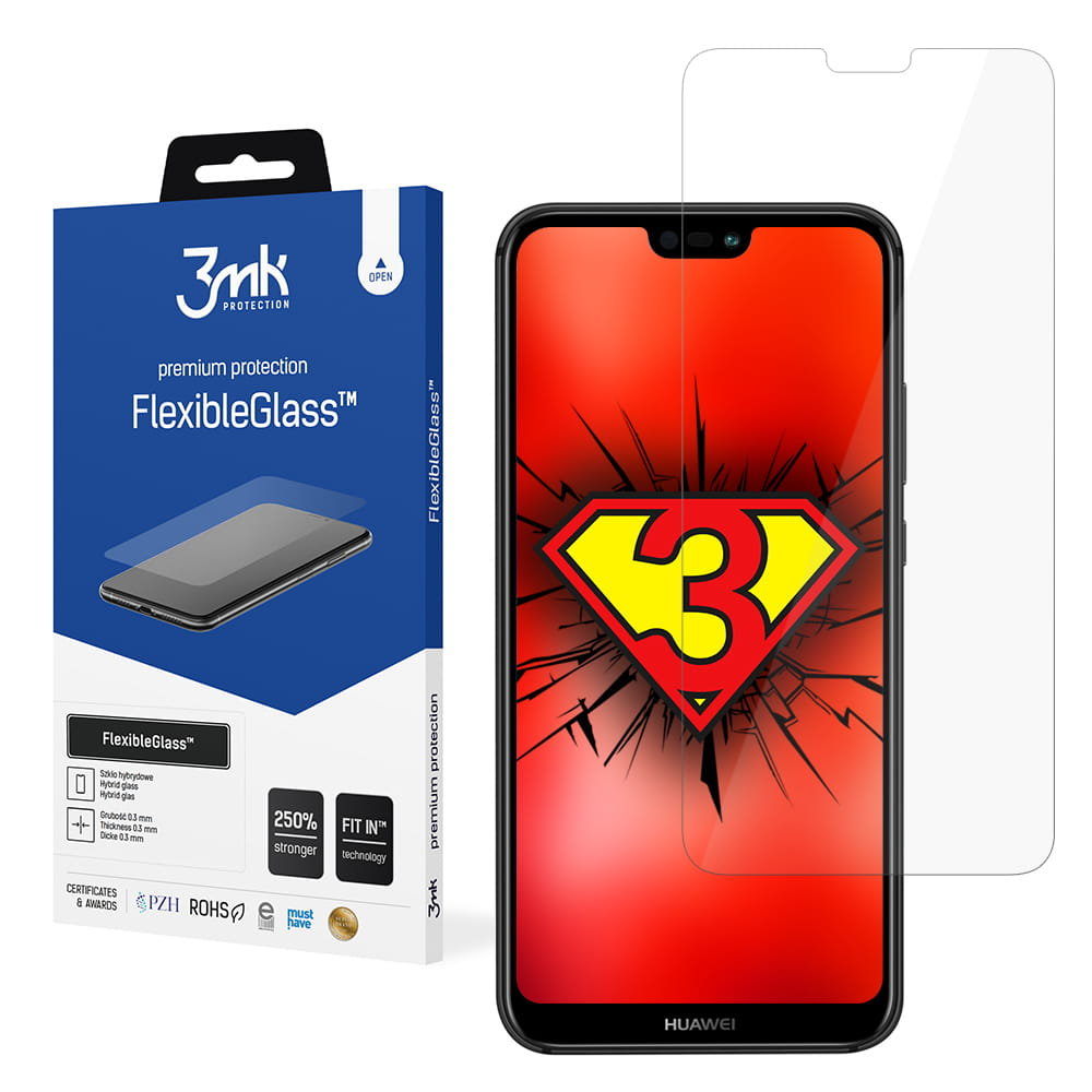 3MK FlexibleGlass Huawei P20 Lite Szkło Hybrydowe