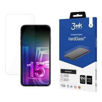 3MK, Szkło do telefonu Apple iPhone 15 HardGlass - 3MK