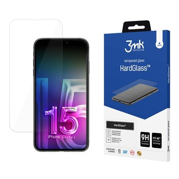 3MK, Szkło do telefonu Apple iPhone 15 Plus HardGlass - 3MK