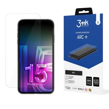 3MK, Szkło ochronne do telefonu Apple iPhone 15 Plus ARC+ - 3MK