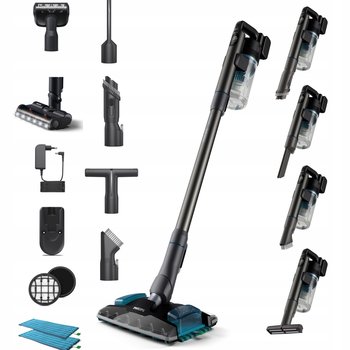 3W1 ODKURZACZ PIONOWY BEZPRZEWODOWY MOPUJĄCY RĘCZNY PHILIPS Aqua XC8057/01 - Philips