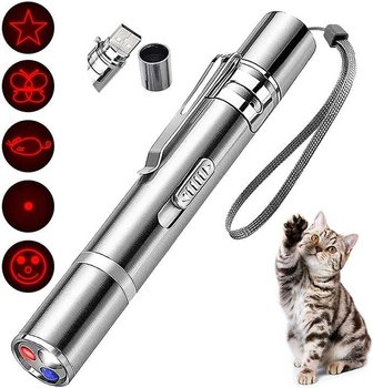 3w1 Wskaźnik laserowy dla kota USB latarka UV - Inna marka