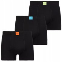 3X Bokserki Męskie Majtki Klasyczne Bawełniane Zestaw Komplet 3Pak Moraj Xl