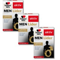 3x Doppelherz® aktiv MEN Lider, 3x60 kapsułek ZESTAW