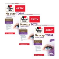 3x Doppelherz® aktiv Na oczy TOTAL, 3x 30 kapsułek ZESTAW