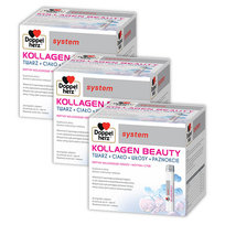 3x Doppelherz® system Kollagen Beauty 3x30 ampułek ZESTAW