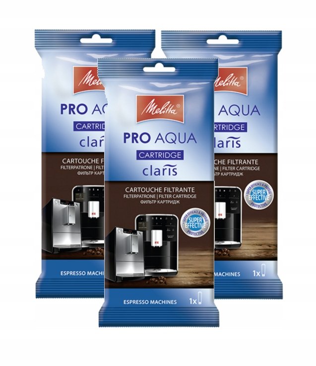 Melitta 3x Filtr Wody Wkład Zmiękczający Ekspresu Melitta
