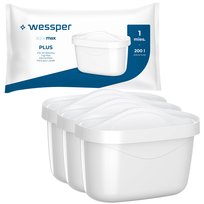 3x Filtry do dzbanek Brita Marella XL Elemaris Style - wkłady Wessper