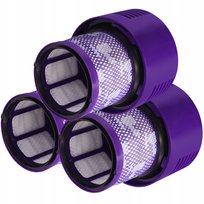 3X Filtry Filtr Zmywalny Do Odkurzacza Dyson V10 Sv12 Absolute Cyclone Sillar